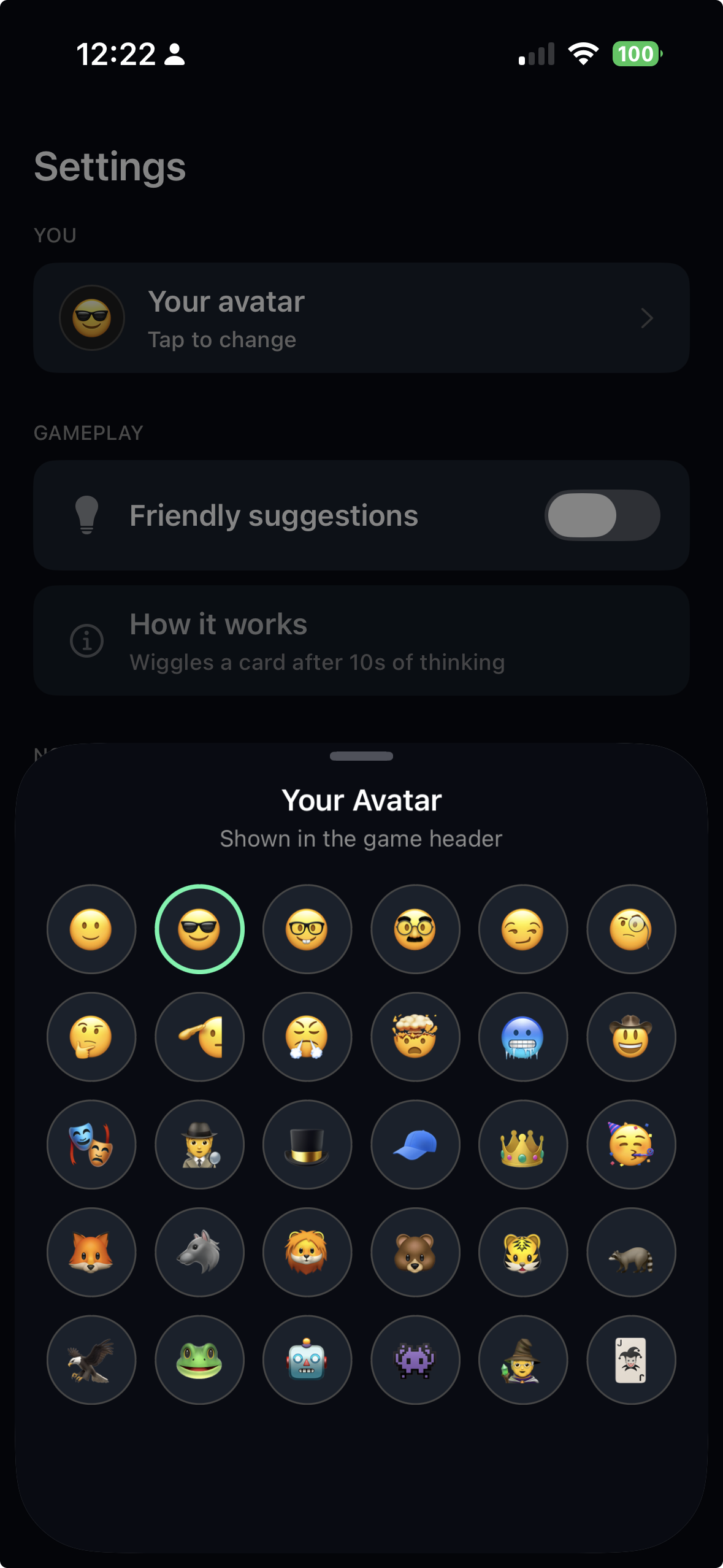 Just Euchre emoji picker
